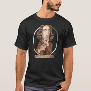 Baruch Spinoza filosoof T-shirt