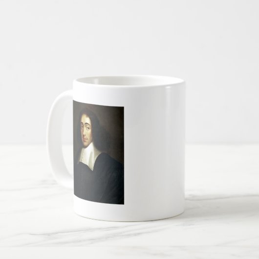 Baruch Spinoza Koffiemok (Voorkant links)
