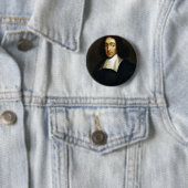 Baruch Spinoza Ronde Button 5,7 Cm (In situ)