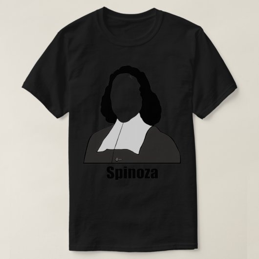 Baruch Spinoza Spinoza Spinozist T-shirt (Design voorkant)