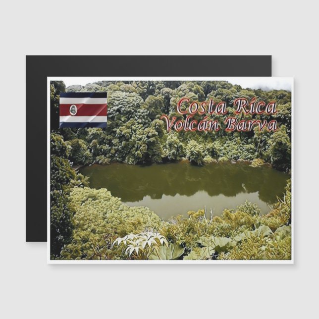 Barva Volcano - Costa Rica - (Voorkant / Achterkant)