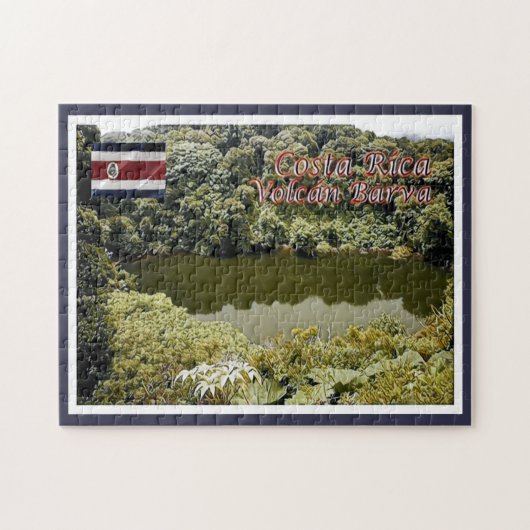 Barva Volcano - Costa Rica - Legpuzzel (Horizontaal)