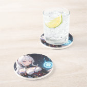 Barware bar gereedschap zandsteen onderzetter (Zijkant)