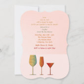 Barware-voorraad voor de bast-uitnodiging kaart (Voorkant)