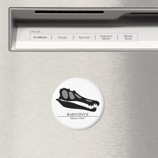 Baryonyx Skull Magneet (Insitu (Vaatwasser))