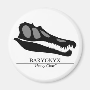 Baryonyx Skull Magneet