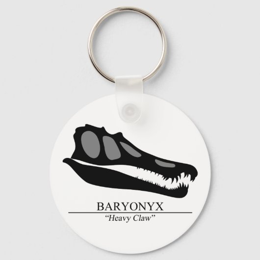 Baryonyx Skull Sleutelhanger (Voorkant)
