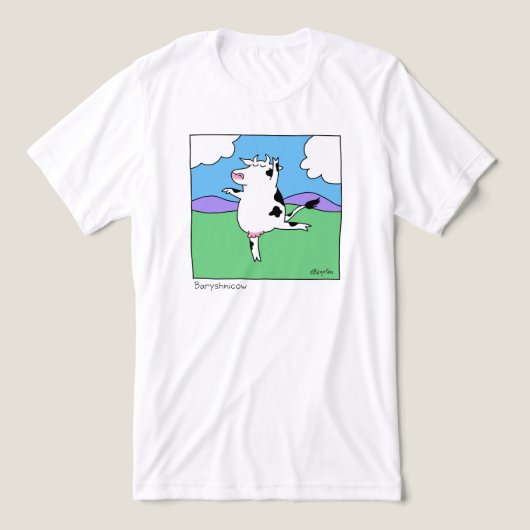 BARYSHNICOW van Sandra Boynton Tri-Blend Shirt (Design voorkant)