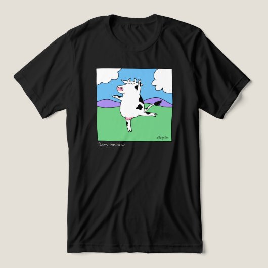 BARYSHNICOW van Sandra Boynton Tri-Blend Shirt (Design voorkant)