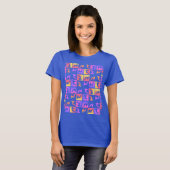 Barzoi Yin T-shirt (Voorkant volledig)