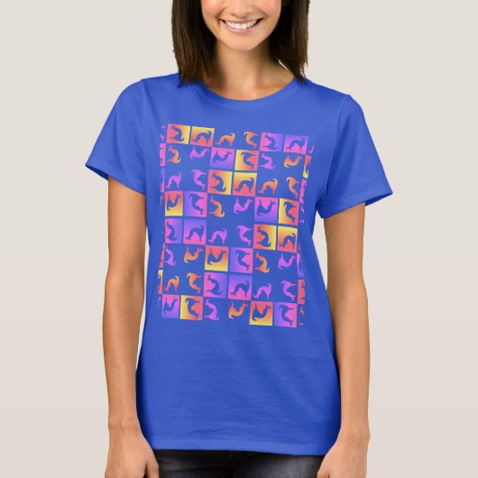 Barzoi Yin T-shirt (Voorkant)