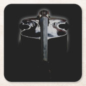 Bas 1 coastercna kartonnen onderzetters (Voorkant)