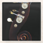 Bas 2 coastercna glazen onderzetter (Voorkant)