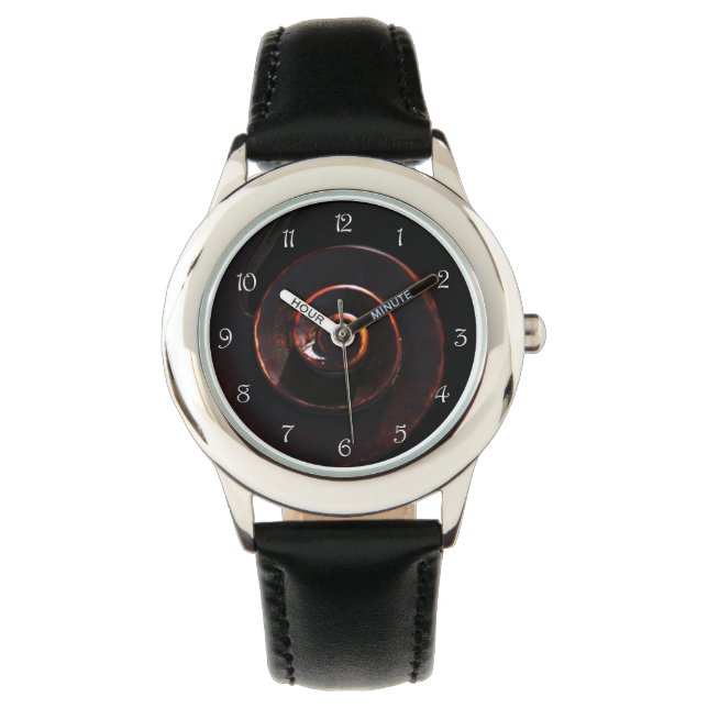 Bas 2 Witte Script Nummers cnm Horloge (Voorkant)