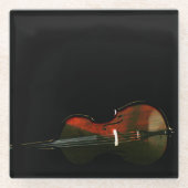 Bas 3 coastercnm glazen onderzetter (Voorkant)