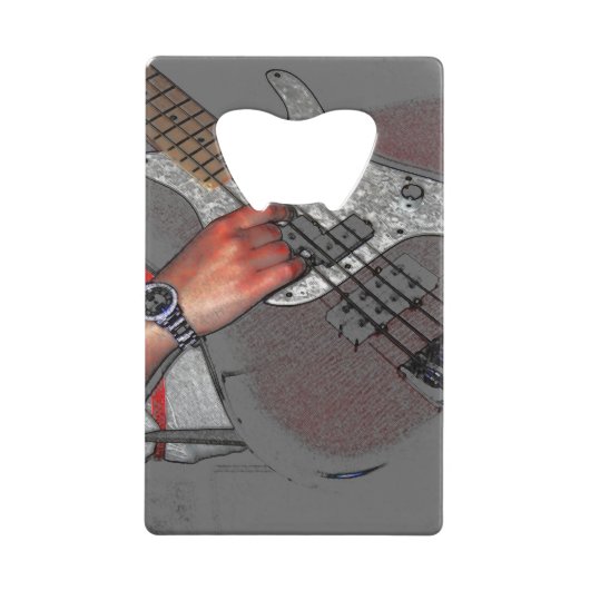 Bas 4 bocnm creditkaart flessenopener (Voorkant)