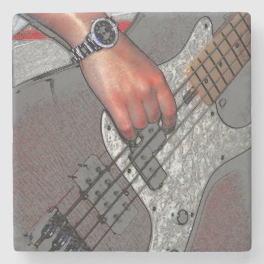 Bas 4 coastercnm stenen onderzetter (Voorkant)