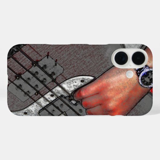 Bas 4 iphcna Case-Mate iPhone case (Achterkant (horizontaal))