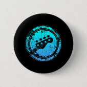 Bas  basgitaar 01 basspeler ronde button 5,7 cm (Voorkant)
