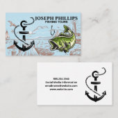 Bas en anker | Verzenddok | Light House Visitekaartje (Voorkant / Achterkant)