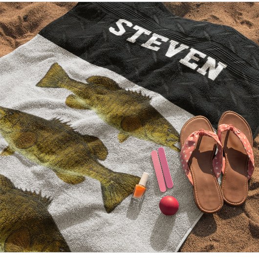 Bas Gevist Smallmouth Mannen Strandlaken