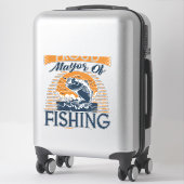 Bas Gevist voor Vissen Lover Sticker (Koffer)