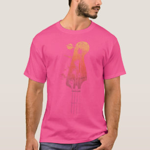 Bas Gitaar Retro Headstock voor bassist en bas P T-shirt