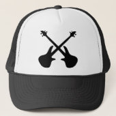 bas guitar gekruist trucker pet (Voorkant)