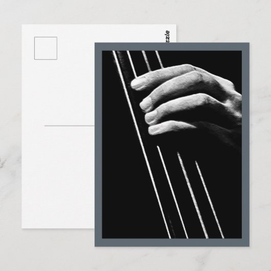 Bas-hand Briefkaart (Voorkant / Achterkant)