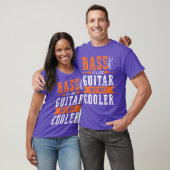 Bas Het is net als gitaar maar veel cooler Grappig T-shirt (Unisex)
