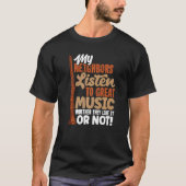 Bas Klarinet Klarinet Speler Quote T-shirt (Voorkant)