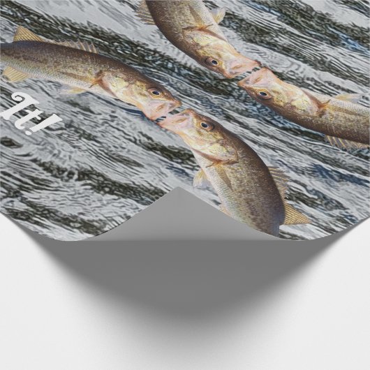  bas kussen vis cadeaupapier (Hoek)
