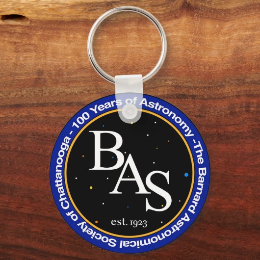 BAS Metal Sleutelhanger (Achterkant)