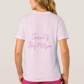 Bas mitzva t-shirt (Achterkant)