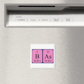 Bas periodieke lijstnaam magnet (Insitu (Vaatwasser))