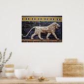 Bas Relief, Ishtar Lion Gate - Istanbul Poster (Keuken)