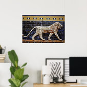 Bas Relief, Ishtar Lion Gate - Istanbul Poster (Thuiskantoor)