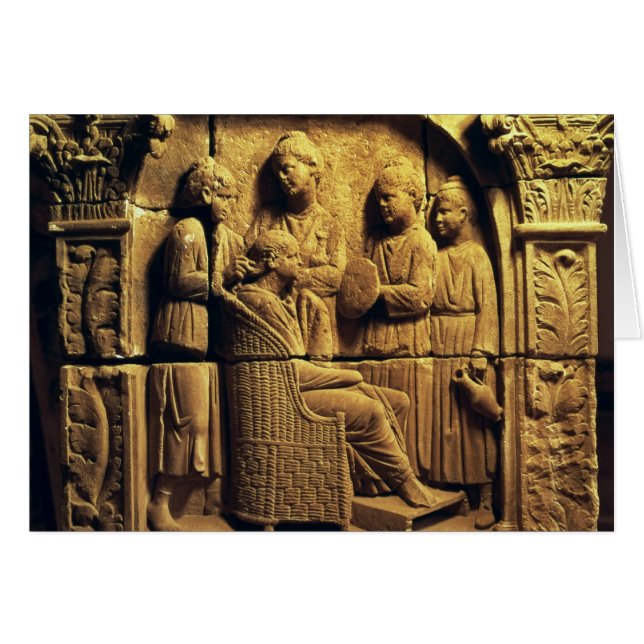 Bas relief kapper, Roman (Voorkant Horizontaal)