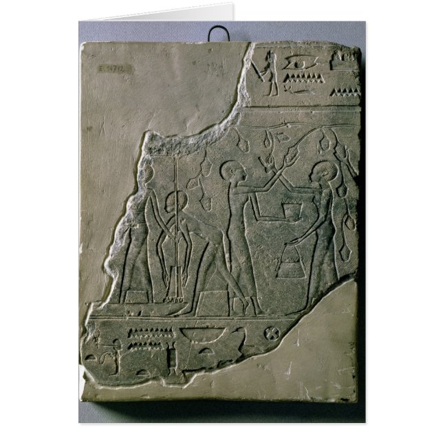Bas relief of priestesses Collection grapes, 26th- (Voorkant)