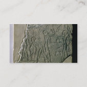 Bas relief of priestesses Collection grapes, 26th- Visitekaartje (Achterkant)