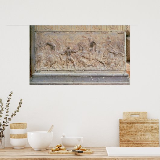 Bas-reliëf Poster (Keuken)