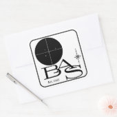 BAS Retro Logo Sticker (Envelop)