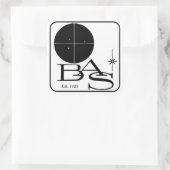 BAS Retro Logo Sticker (Tas)