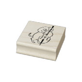 bas spelen kat art stempel (Stempel)