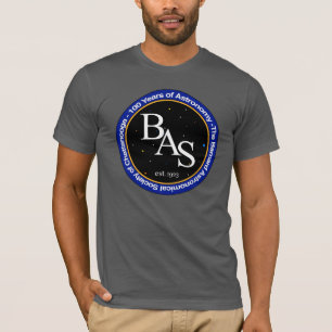 BAS T-Shirt met grote Logo op voorzijde (donker Sh