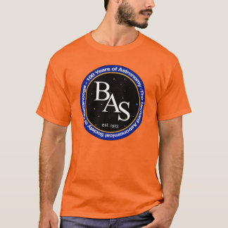 BAS T-Shirt met grote Logo op voorzijde (licht Shi