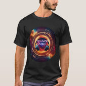 Bas Techno Trance Raves DJ Graphic T-shirt (Voorkant)