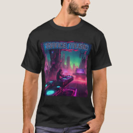 Bas Techno Trance Raves DJ Graphic - Toekomst Vibe T-shirt