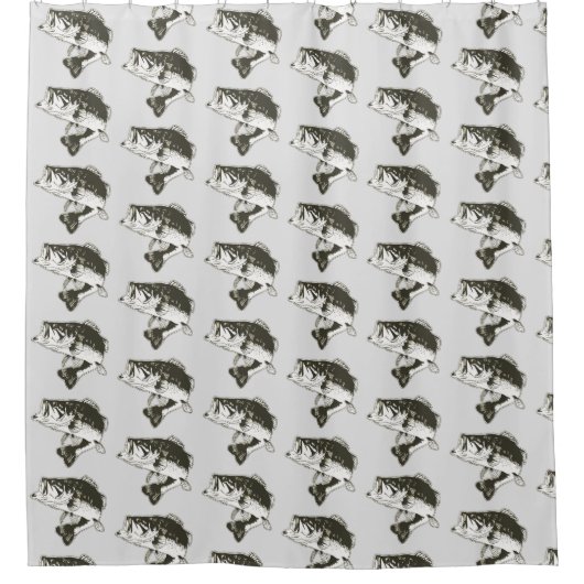 Bas Vist Cool Sports Mannen Douchegordijn (Voorkant)