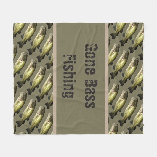 Bas Vist Mannen Gemiddelde Vluchten Blanket Fleece Deken (Voorkant (Horizontaal))